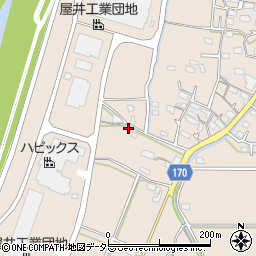 岐阜県本巣市屋井956-2周辺の地図