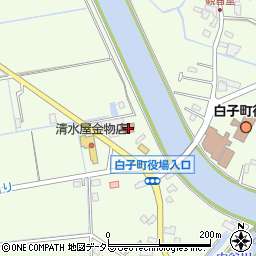 白子町公民館周辺の地図