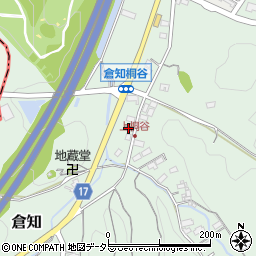 桐谷公民館周辺の地図