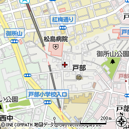 神奈川県横浜市西区御所山町15周辺の地図