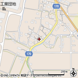 岐阜県本巣市屋井911周辺の地図