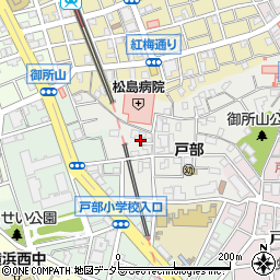 神奈川県横浜市西区御所山町20周辺の地図