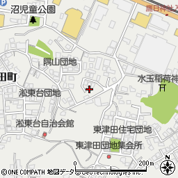 島根県松江市東津田町1419周辺の地図