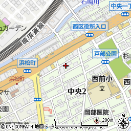 あおぞら生活サポート株式会社横浜支店周辺の地図