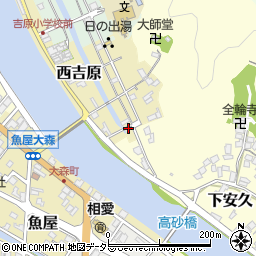 京都府舞鶴市西吉原229周辺の地図