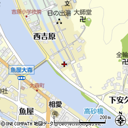 京都府舞鶴市西吉原222周辺の地図