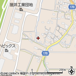 岐阜県本巣市屋井938周辺の地図