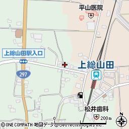 千葉県市原市山田612周辺の地図