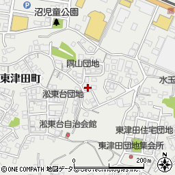 島根県松江市東津田町2232周辺の地図