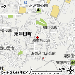 島根県松江市東津田町2231周辺の地図