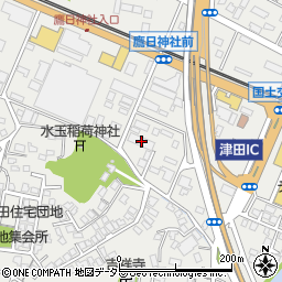 島根県松江市東津田町1262周辺の地図