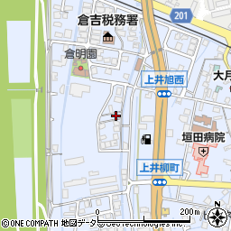 鳥取県倉吉市上井503-32周辺の地図