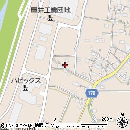 岐阜県本巣市屋井943周辺の地図