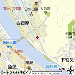 京都府舞鶴市西吉原95周辺の地図