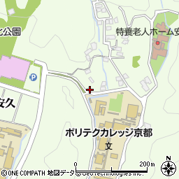 京都府舞鶴市上安350-8周辺の地図