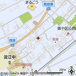 鳥取県米子市淀江町西原621周辺の地図