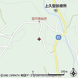 長野県飯田市上久堅9351周辺の地図
