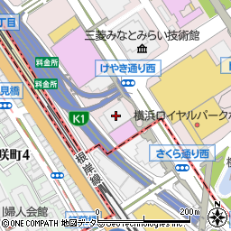 株式会社横浜銀行本店ビル周辺の地図