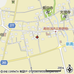 滋賀県長浜市高畑町374周辺の地図