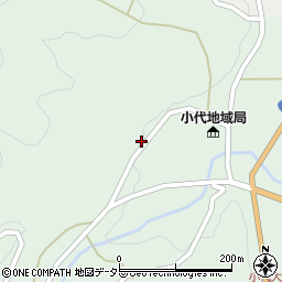 兵庫県美方郡香美町小代区大谷727周辺の地図