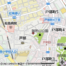 神奈川県横浜市西区御所山町51周辺の地図
