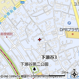 神奈川県横浜市瀬谷区下瀬谷3丁目8周辺の地図