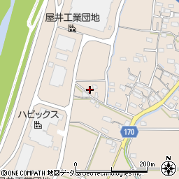 岐阜県本巣市屋井944-3周辺の地図