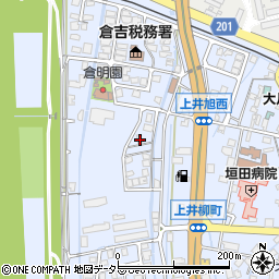 鳥取県倉吉市上井503-35周辺の地図