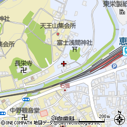 岐阜県恵那市大井町342-8周辺の地図