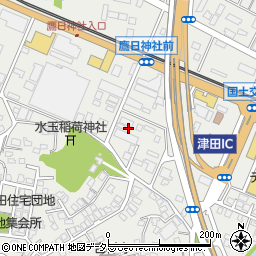 島根県松江市東津田町1263周辺の地図