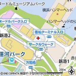 横浜国際センター周辺の地図
