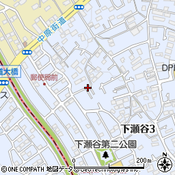 神奈川県横浜市瀬谷区下瀬谷3丁目周辺の地図