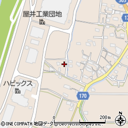 岐阜県本巣市屋井940-7周辺の地図