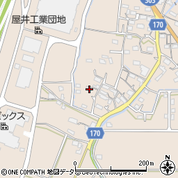 岐阜県本巣市屋井936周辺の地図