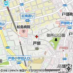 神奈川県横浜市西区御所山町13周辺の地図