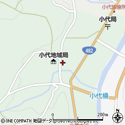 兵庫県美方郡香美町小代区大谷228-2周辺の地図