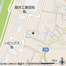 岐阜県本巣市屋井942周辺の地図