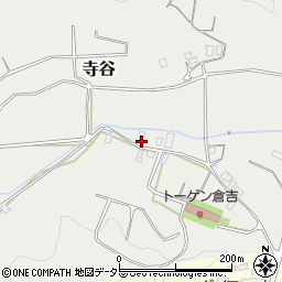 鳥取県倉吉市寺谷周辺の地図