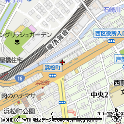 サンライフ西横浜周辺の地図