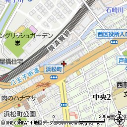 まいばすけっと西横浜駅東店周辺の地図
