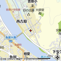 京都府舞鶴市西吉原107周辺の地図