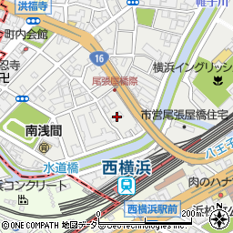 コスモ西横浜グランシティ周辺の地図
