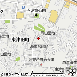 島根県松江市東津田町1427周辺の地図