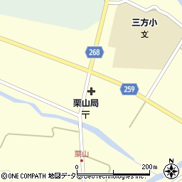 兵庫県豊岡市日高町栗山660周辺の地図