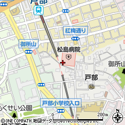 神奈川県横浜市西区御所山町32周辺の地図