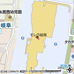 ライトオン岐阜モレラ店周辺の地図