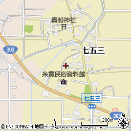 岐阜県本巣市七五三679周辺の地図