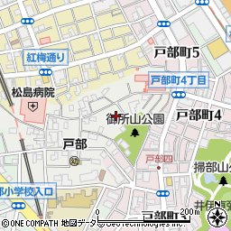 神奈川県横浜市西区御所山町50周辺の地図