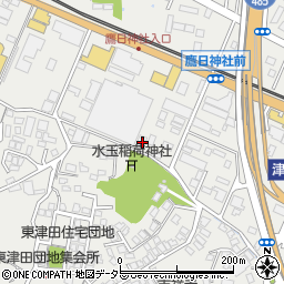島根県松江市東津田町1246周辺の地図