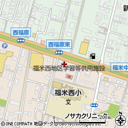 西尾自動車速太郎米子店周辺の地図